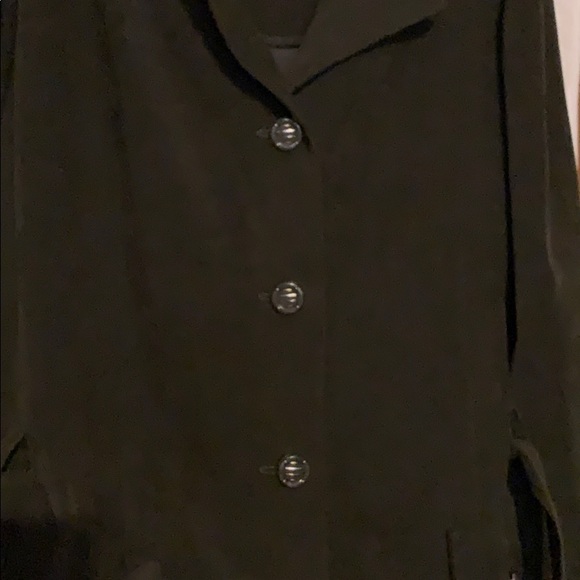 Beautiful green size 14P long coat - Picture 3 of 4